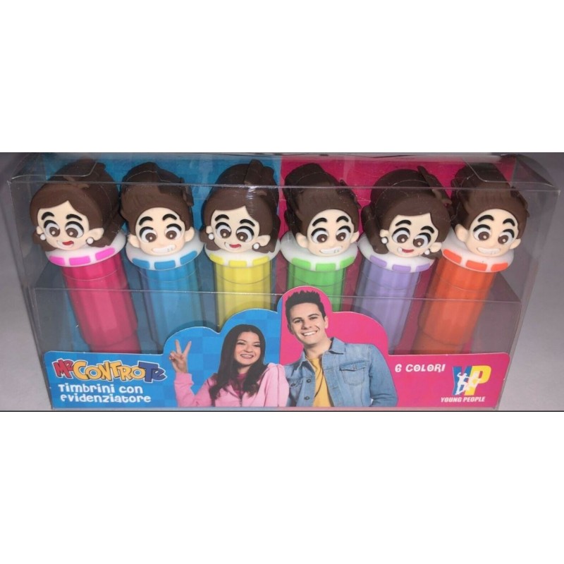 Timbrini Con Evidenziatore - Me Contro Te