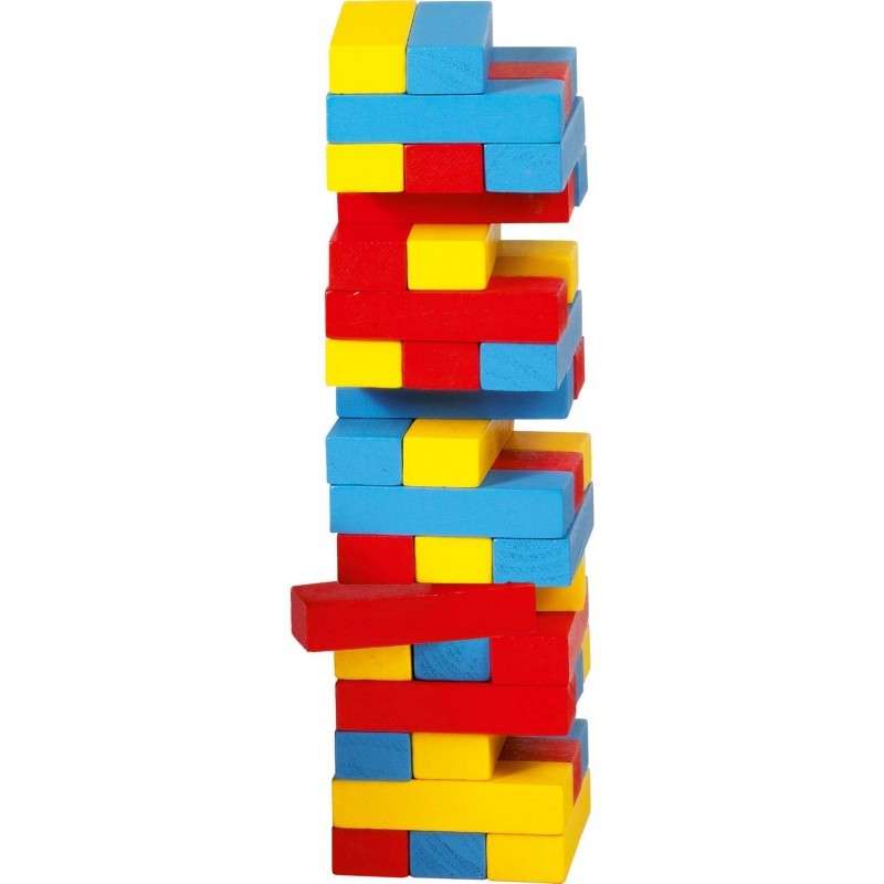 Torre Traballante In Legno Colorato - Goki