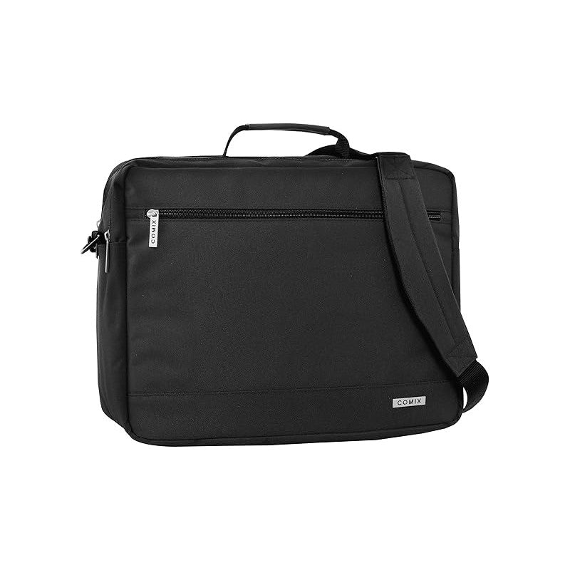 Tracolla Comix Porta Pc Monocolore Nero