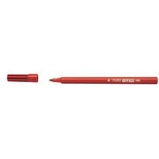 Fila-Pennarello con punta in fibra, 0,7 mm, colore: rosso(Confezione da 12)