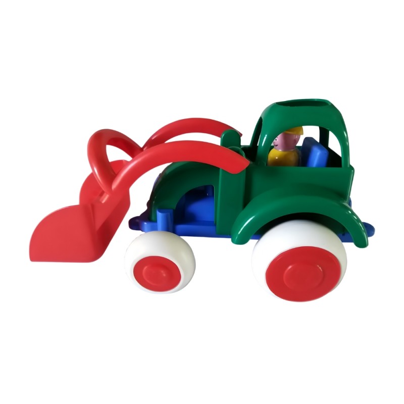 Trattore Jumbo Tractor Con Personaggio – Viking Toys 1255a