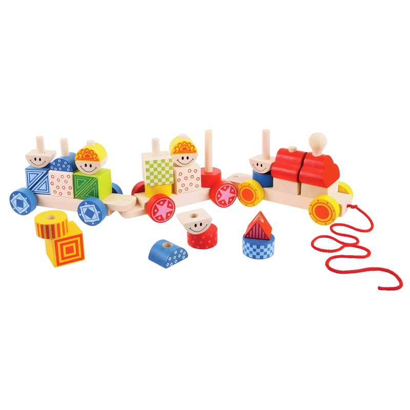 Trenino Con Vagoni In Legno – Bigjigs Toys Rail Set