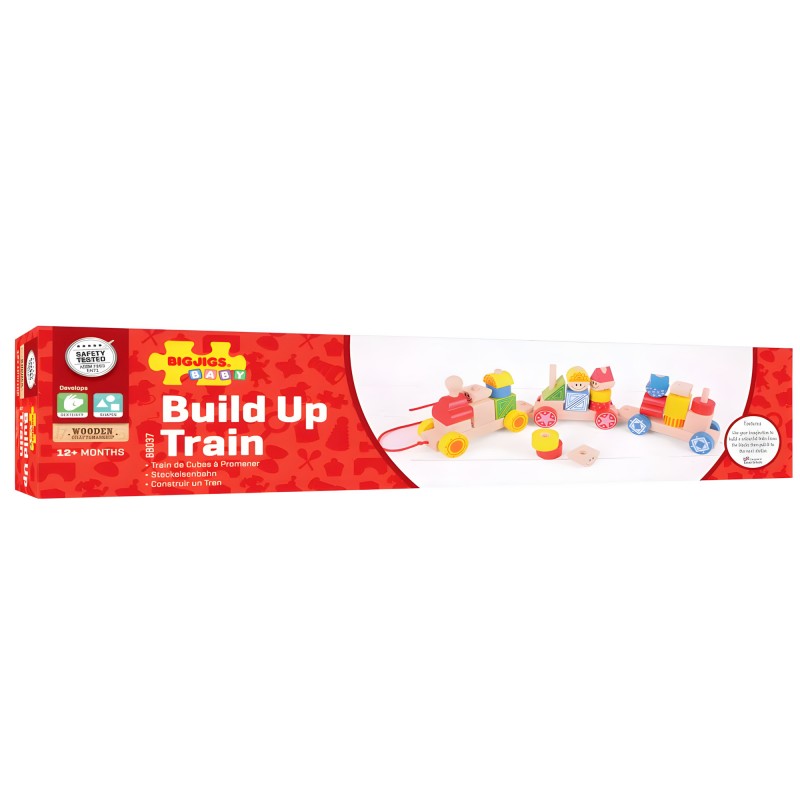 Trenino Con Vagoni In Legno – Bigjigs Toys Rail Set