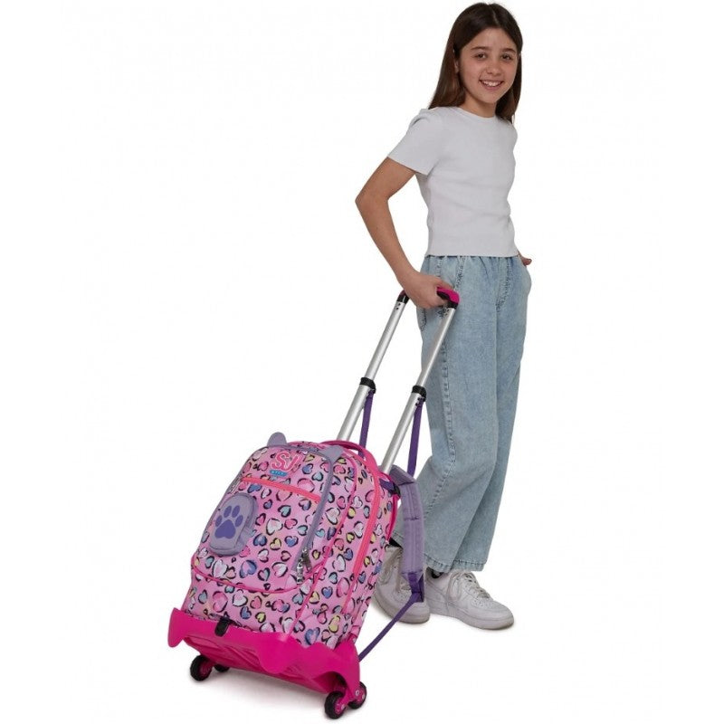 Trolley Jack 3 Ruote Sj Gang Fleecy Girl