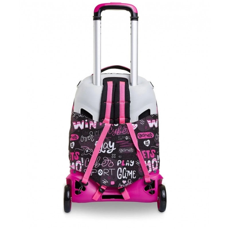 Trolley Seven Jack 2 Ruote Sj Gang - Fantasie Assortite