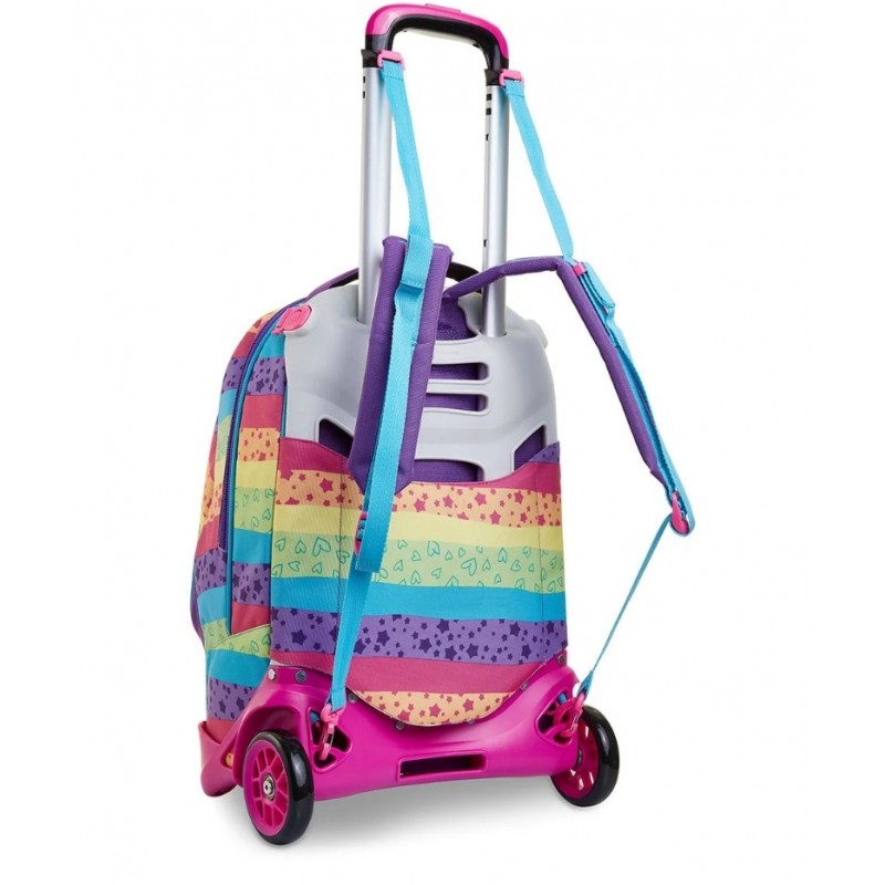 Trolley Seven Jack 2 Ruote Sj Gang - Fantasie Assortite