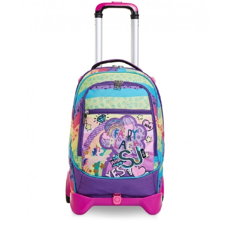 Trolley Seven Jack 2 Ruote Sj Gang - Fantasie Assortite