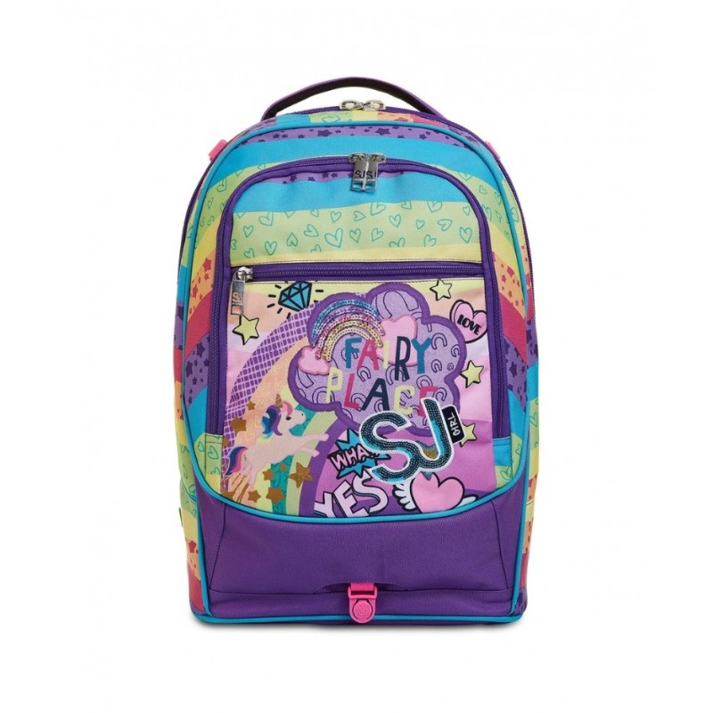 Trolley Seven Jack 2 Ruote Sj Gang - Fantasie Assortite