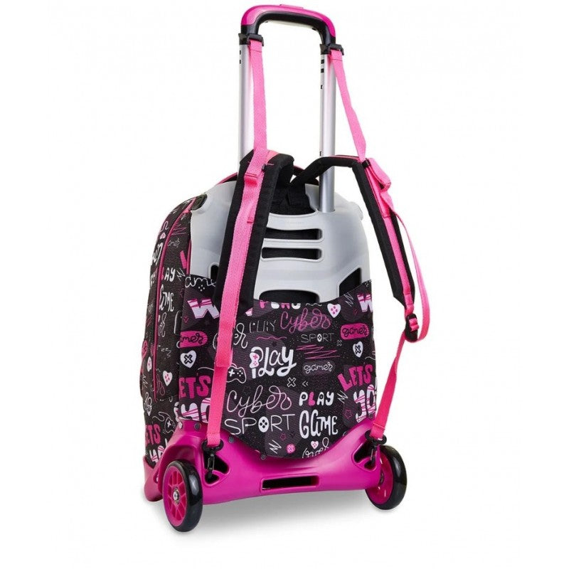 Trolley Seven Jack 2 Ruote Sj Gang - Fantasie Assortite