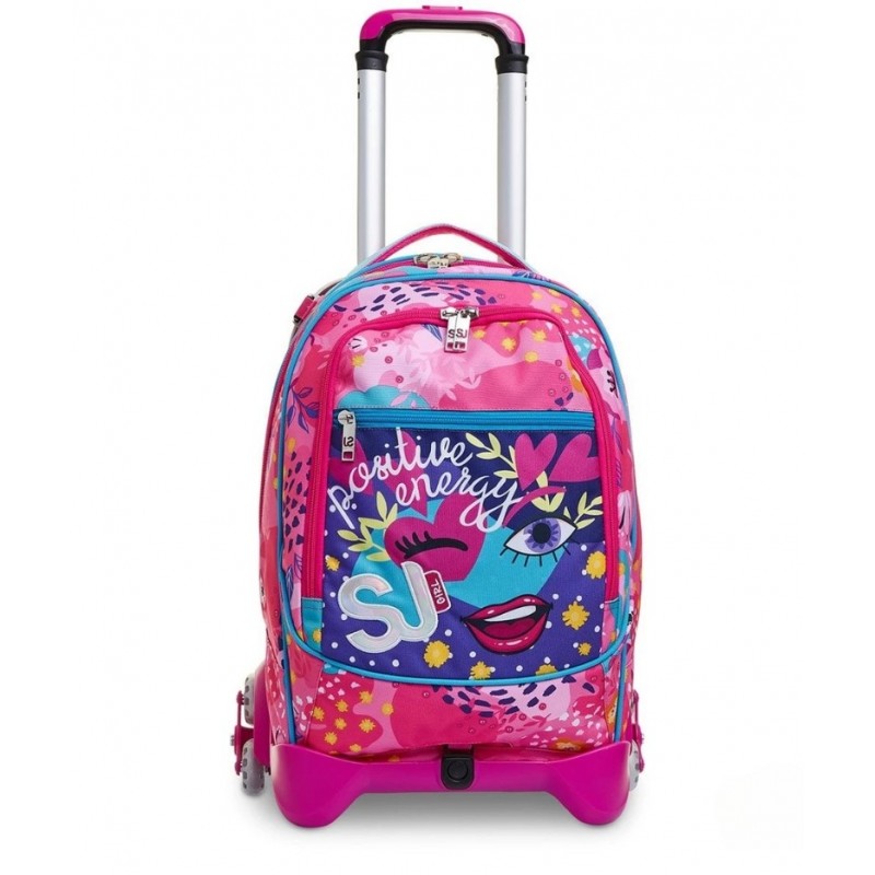 Trolley Seven Jack 3 Ruote Facce Da Sj Boy / Girl