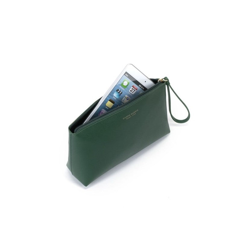Trousse Large Amelie Campo Marzio - Verde Pino