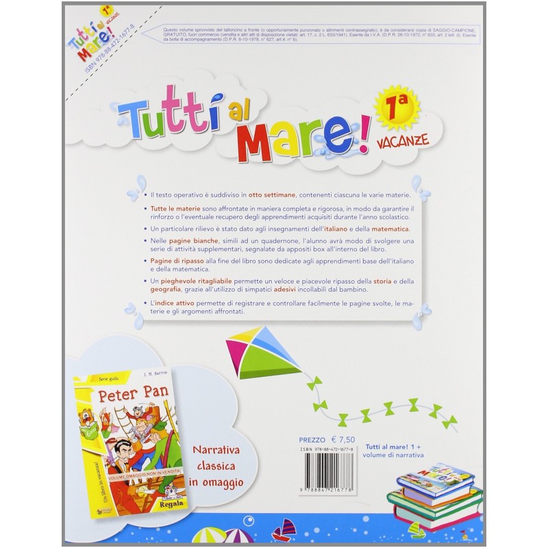 Tutti Al Mare! Con Narrativa. Per La 1ª Classe Elementare