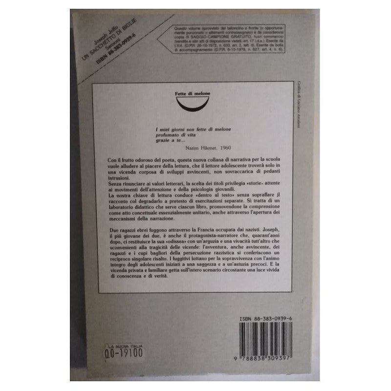 Un Sacchetto Di Biglie - Sansoni Per La Scuola