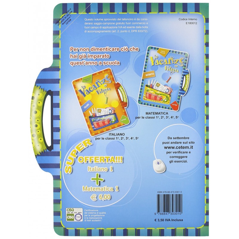 Vacanze In Valigia 1 – Matematica