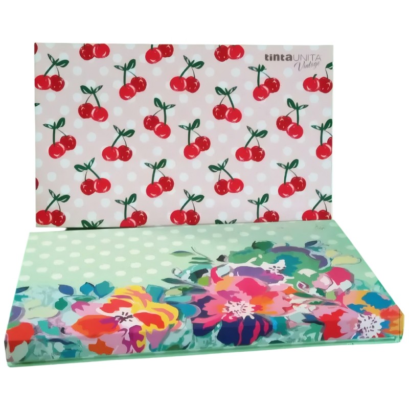 Valigetta 36 Pastelli Glitter Tinta Unita Vintage