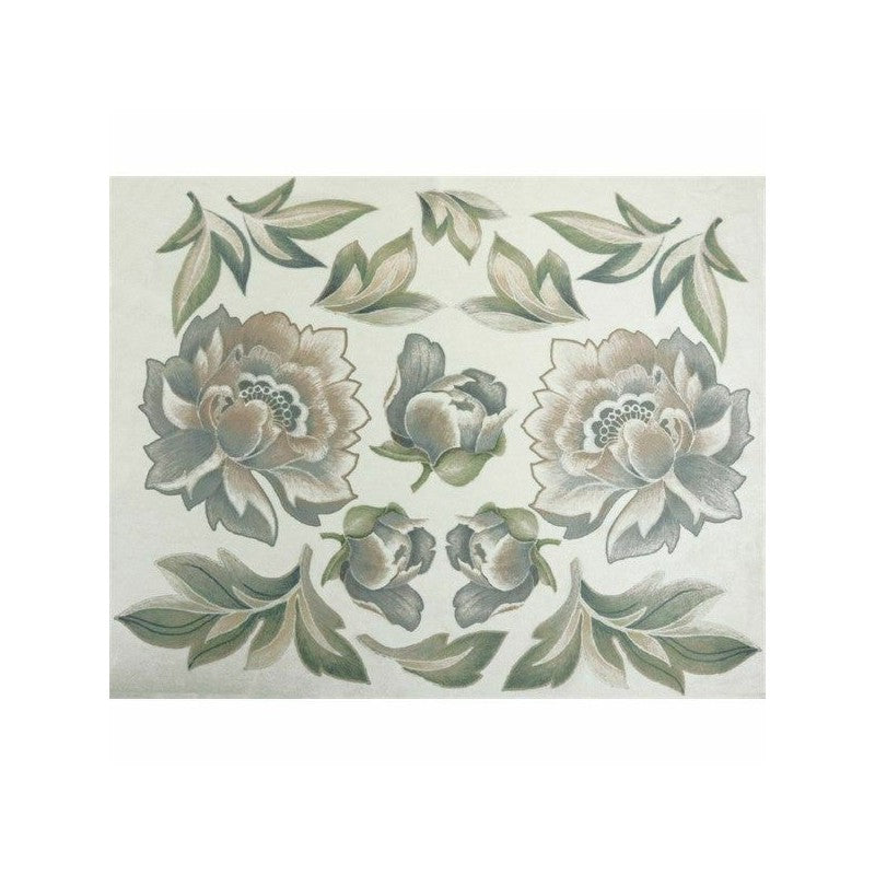 Velluto Deco' Stampato Floral Pastel Glamour Cm.27x32