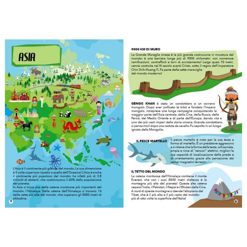 Viaggia, Conosci, Esplora La Terra, Con Puzzle 205pz – Sassi Science