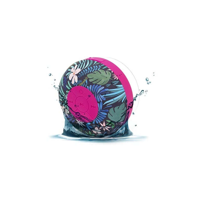 Vivavoce E Speaker Bluetooth Impermeabile Tema Flora - Legami