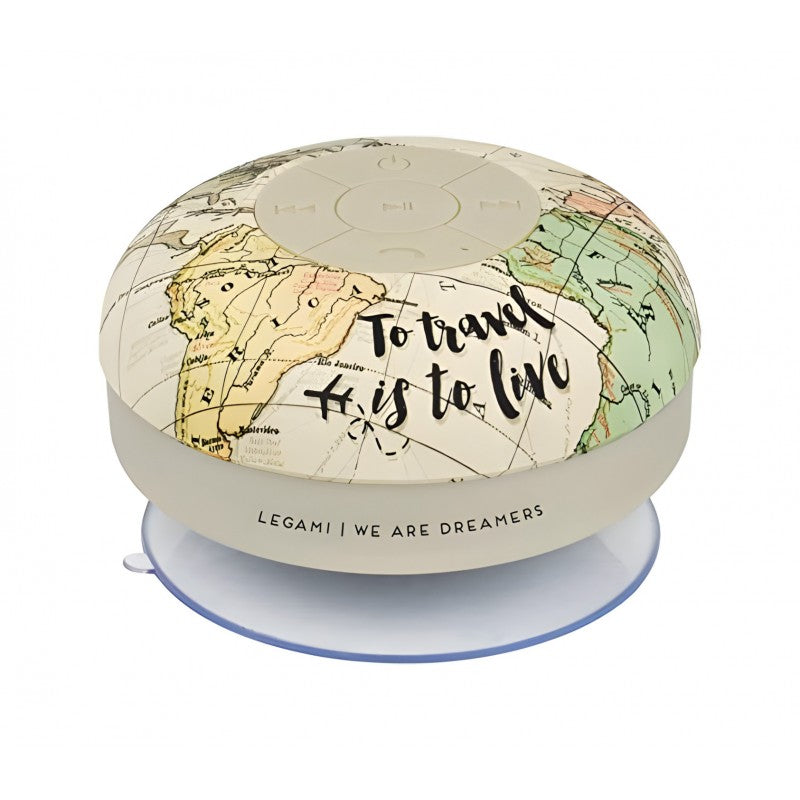 Vivavoce E Speaker Bluetooth Impermeabile Tema Travel - Legami