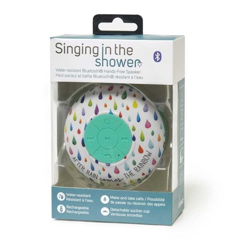 Vivavoce E Speaker Bluetooth Singing In The Shower After Rain - Legami