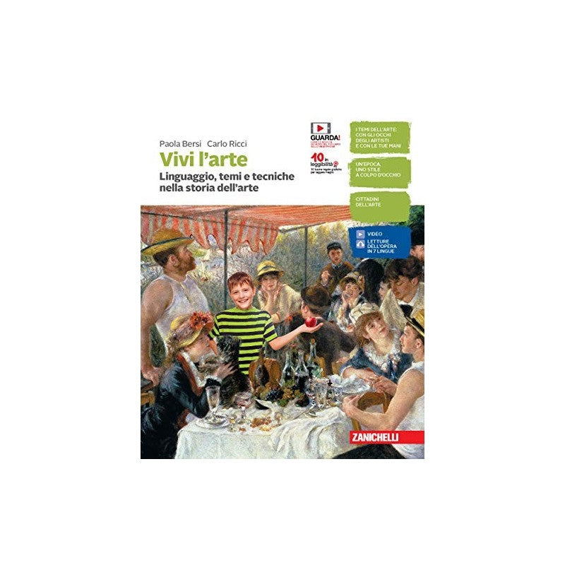 Vivi L'arte. Linguaggio, Temi E Tecniche Nella Storia Dell'arte. Per La Scuola Media. Con E-book. Con Espansione Online