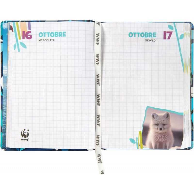 Wwf - Diario Scuola 2024-2025 Ufficiale Wwf, Diario 12 Mesi, 13 X 17,8hcm, Procione
