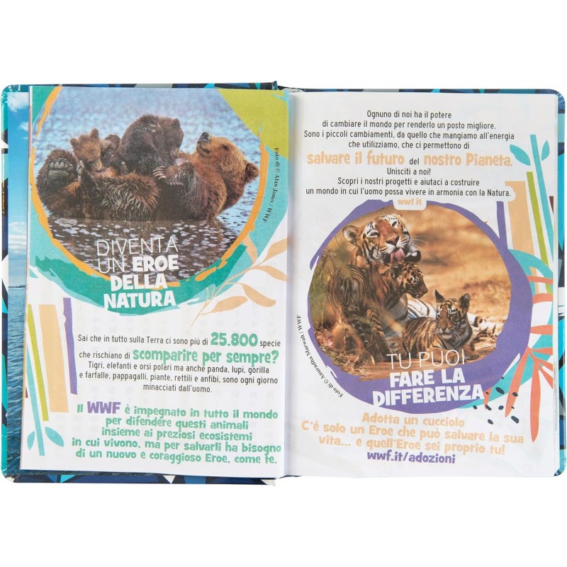 Wwf - Diario Scuola 2024-2025 Ufficiale Wwf, Diario 12 Mesi, 13 X 17,8hcm, Procione