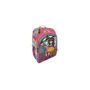 Zaino 3 cerniere Santoro Gorjuss London rosa e arcobaleno