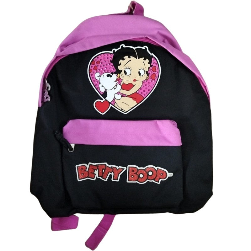 Zaino Americano Betty Boop – Nero/fucsia