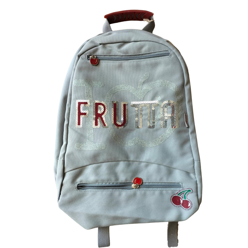 Zaino Americano Frutta Grigio