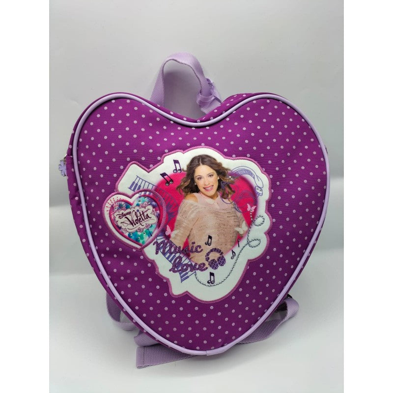 Zaino Asilo Cuore Disney Violetta