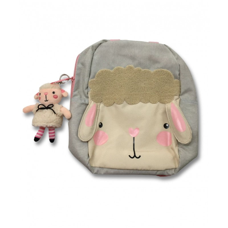 Zaino Asilo Hello Nature Con Portachiavi Omaggio - 4 Fantasie