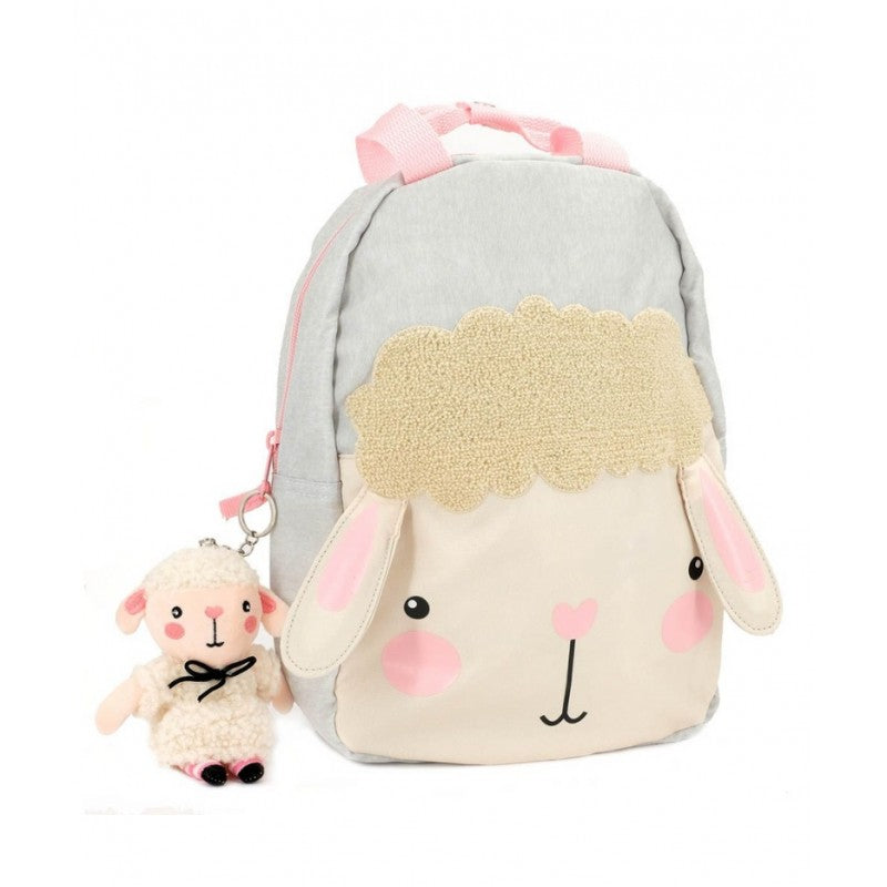 Zaino Asilo Hello Nature Con Portachiavi Omaggio - 4 Fantasie