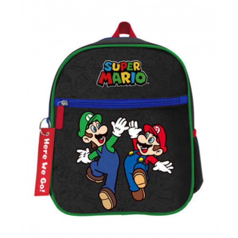 Zaino Asilo Super Mario E Luigi