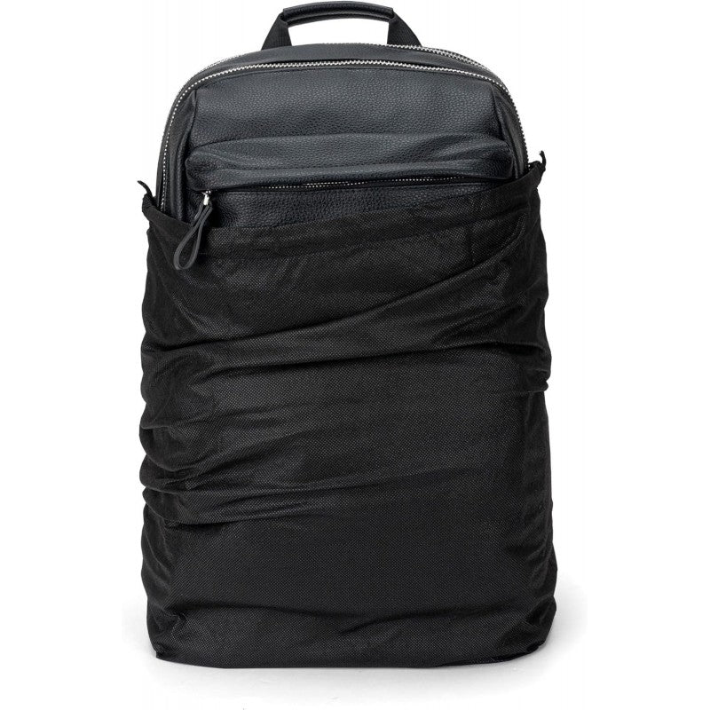 Zaino Business Pro Comix U, Morbida Ecopelle Granata, Cm 29x44hx16 - Nero