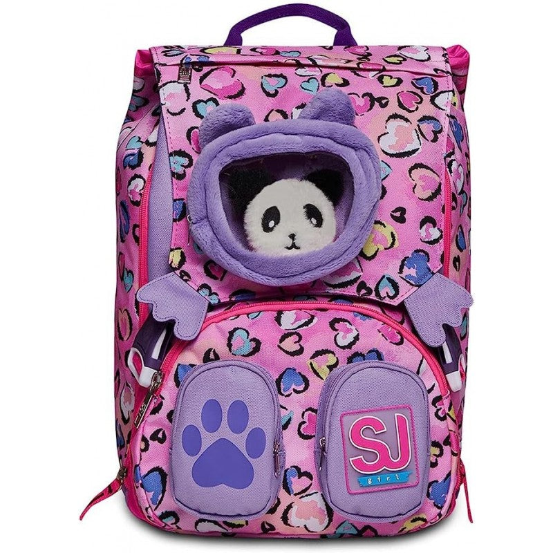 Zaino Estensibile Big Sj Gang Fleecy Girl