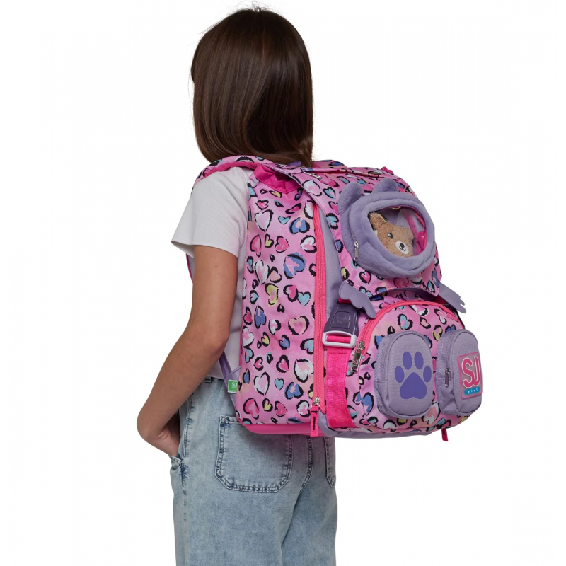 Zaino Estensibile Big Sj Gang Fleecy Girl