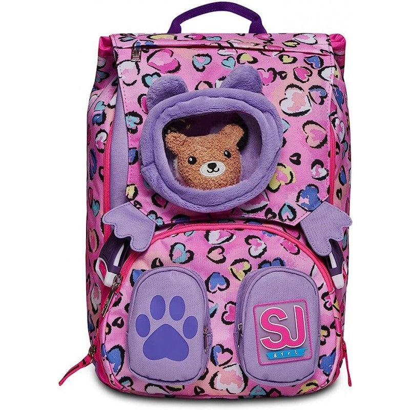 Zaino Estensibile Big Sj Gang Fleecy Girl