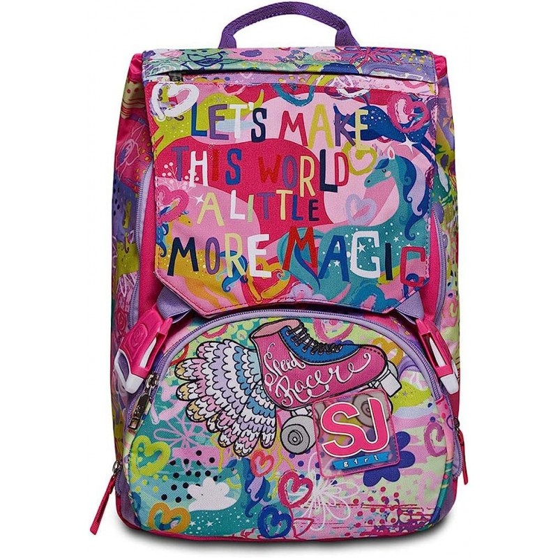 Zaino Estensibile Big Sj Gang Magicflip Girl
