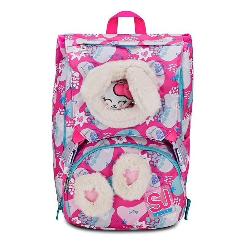 Zaino Estensibile Big Sj Gang Pinkfur Girl