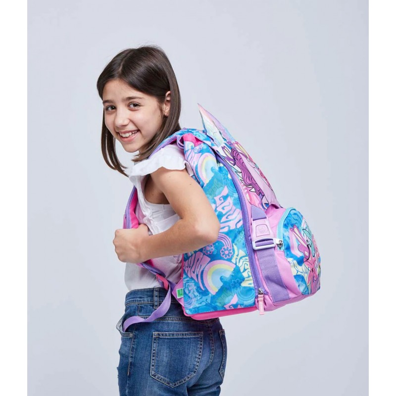 Zaino Estensibile Big Sj Gang Uniwing, Multicolore, Doppio Scomparto