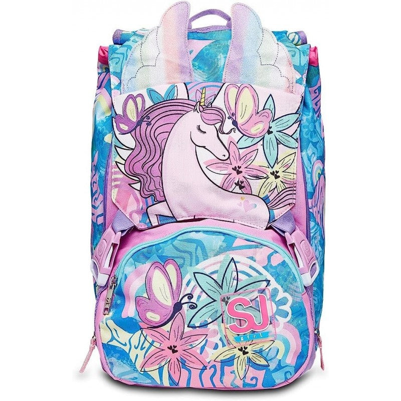 Zaino Estensibile Big Sj Gang Uniwing, Multicolore, Doppio Scomparto