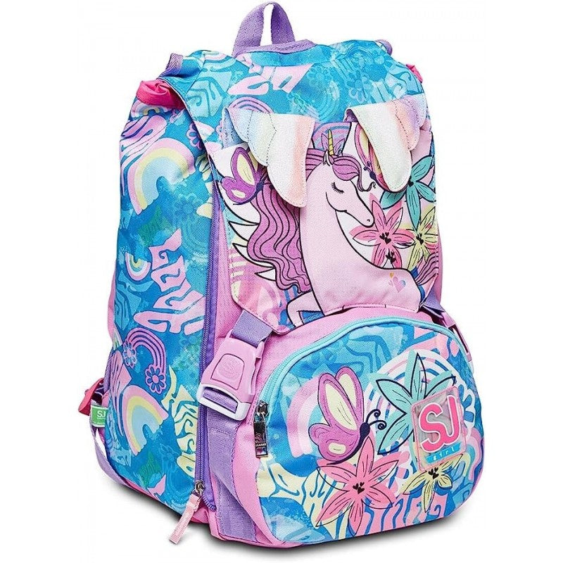 Zaino Estensibile Big Sj Gang Uniwing, Multicolore, Doppio Scomparto