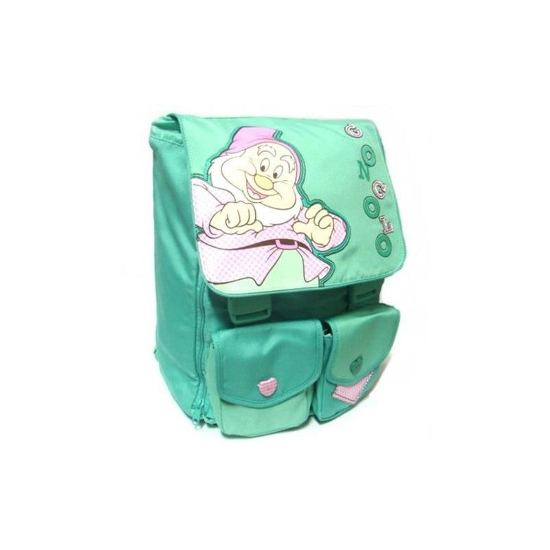 Zaino Estensibile Disney Sette Nani Gongolo - Verde