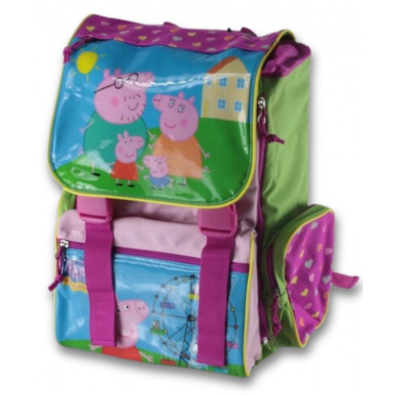 Zaino Estensibile Peppa Pig - Rosa