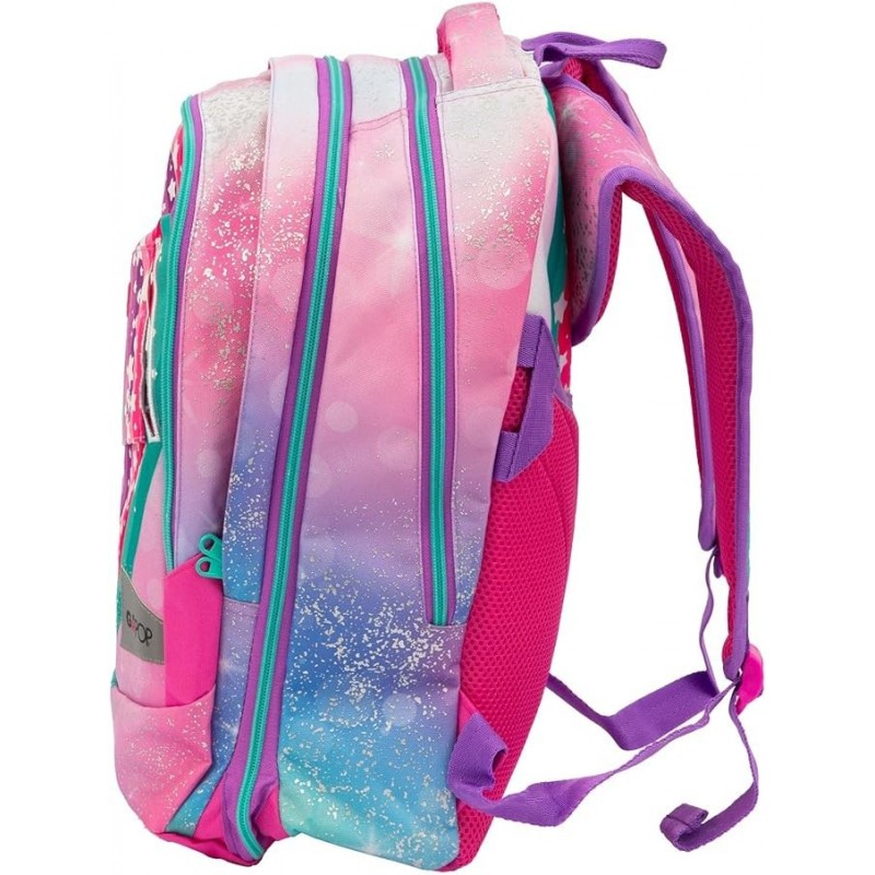 Zaino Estensibile Unicorno Con 3 Grafiche Frontali - Go Pop
