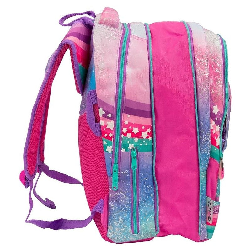 Zaino Estensibile Unicorno Con 3 Grafiche Frontali - Go Pop