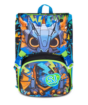 Zaino Estensibile Big SJ Gang Led Look - Nero/Blu