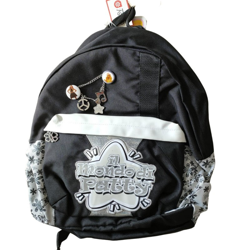 Zaino Mondo Di Patty Nero Con Cerniera