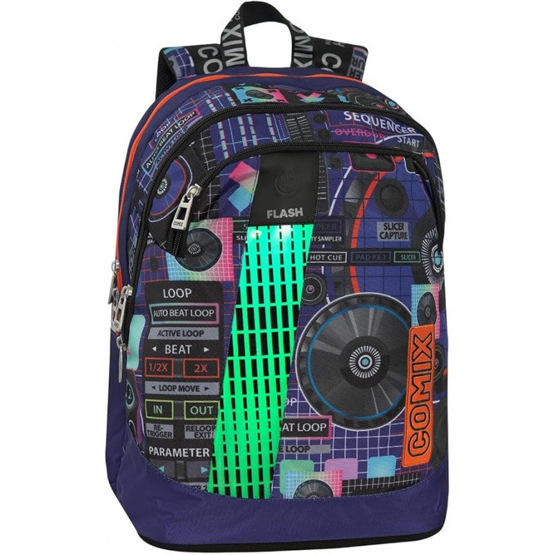 Zaino Organizzato Comix Flash Bad Dub